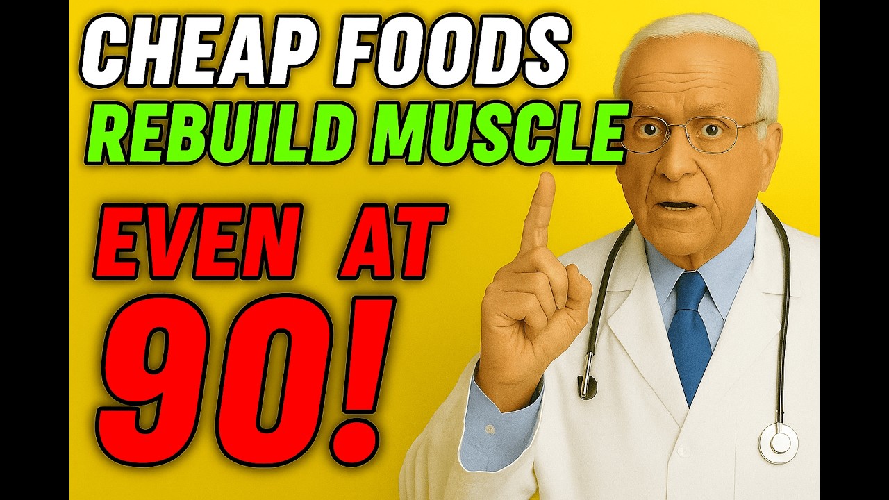 Over 60? Eat These 7 Cheap High-Protein Foods to Build Muscle Fast | Senior Health Tips