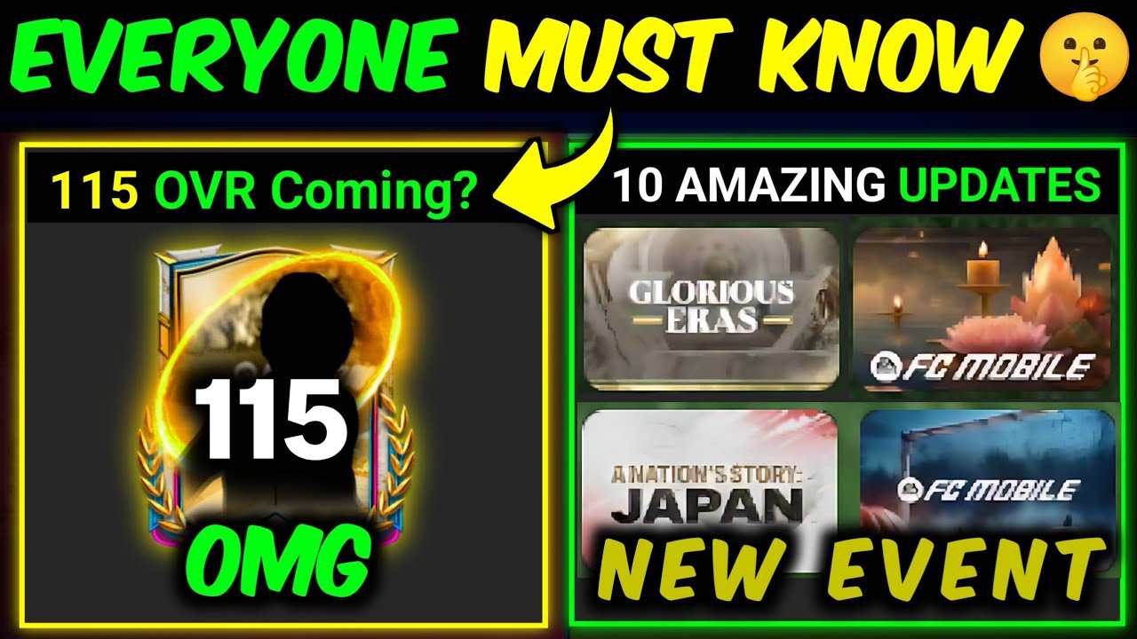 О боже! 115 OVR появится в FC Mobile? &mdash; 10 удивительных утечек и обновлений | Mr. Believer