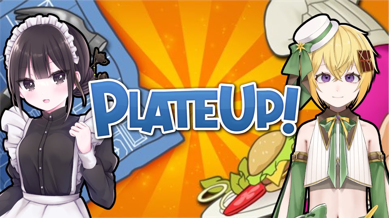 【Steam】研修中のれこさんとやるプレートアップ(PlateUP) 第二回【Vtuber】