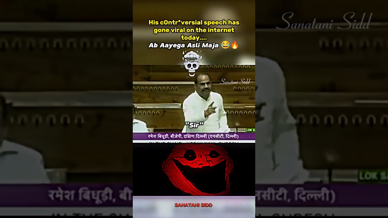 Legendary Ramesh Bidhuri ji got BJP- ticket from Kalka ji💀🔥 #shorts