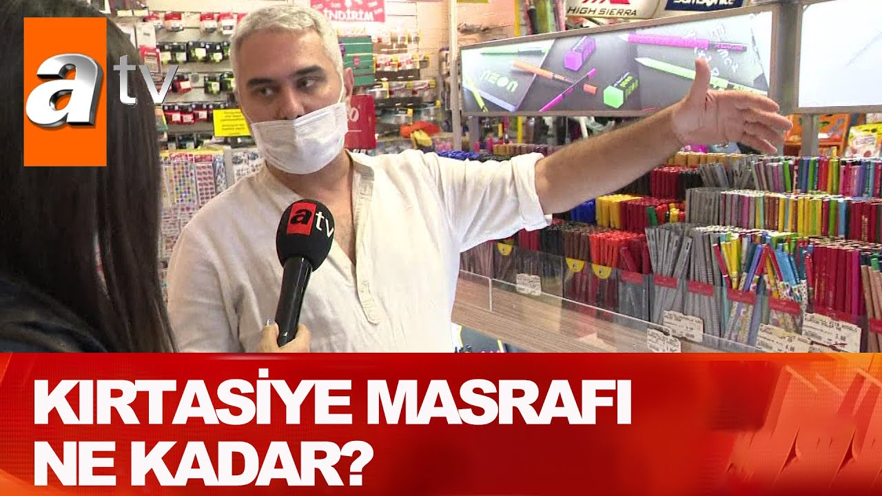 Yıllık kırtasiye masrafı ne kadar? - Atv Haber 9 Ekim 2020