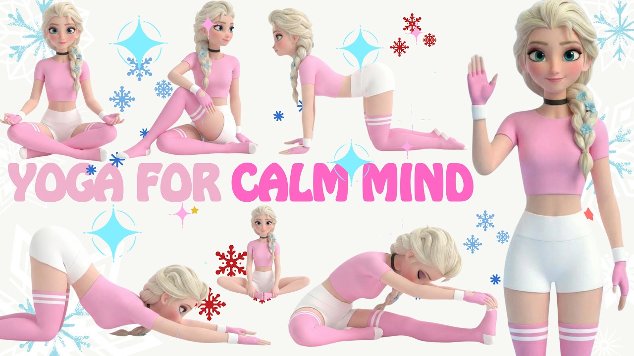 5-Minute Bedtime Yoga: Easy Poses for a Calm Mind & Deep Sleep | Kids Yoga
