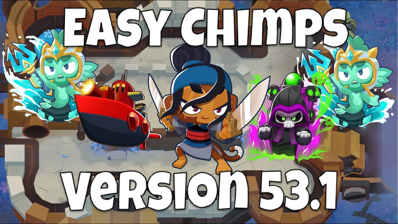 EASY Castle Revenge Chimps ft. Sauda | BTD6 Black Border Guide (v53.1)