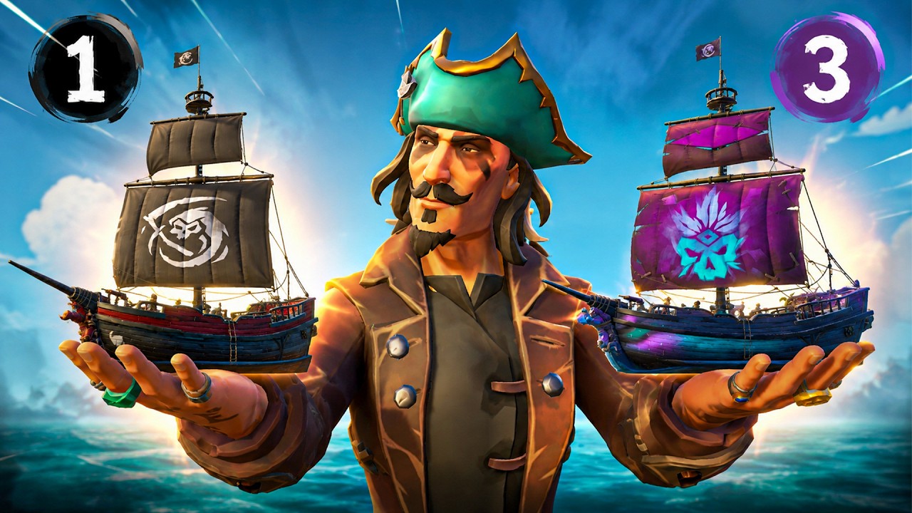 Один в поле воин! Соло на бригантине в Sea of Thieves
