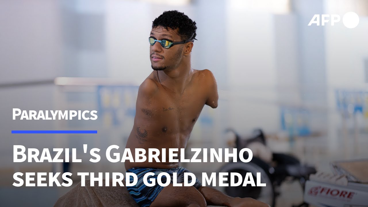 Brazil's Gabrielzinho aims for Paralympic pool treble | AFP