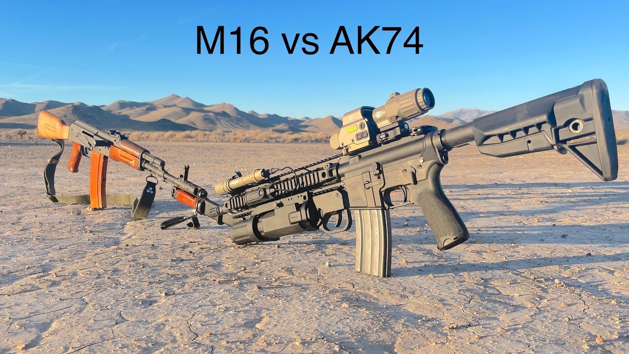 м16 против ак74