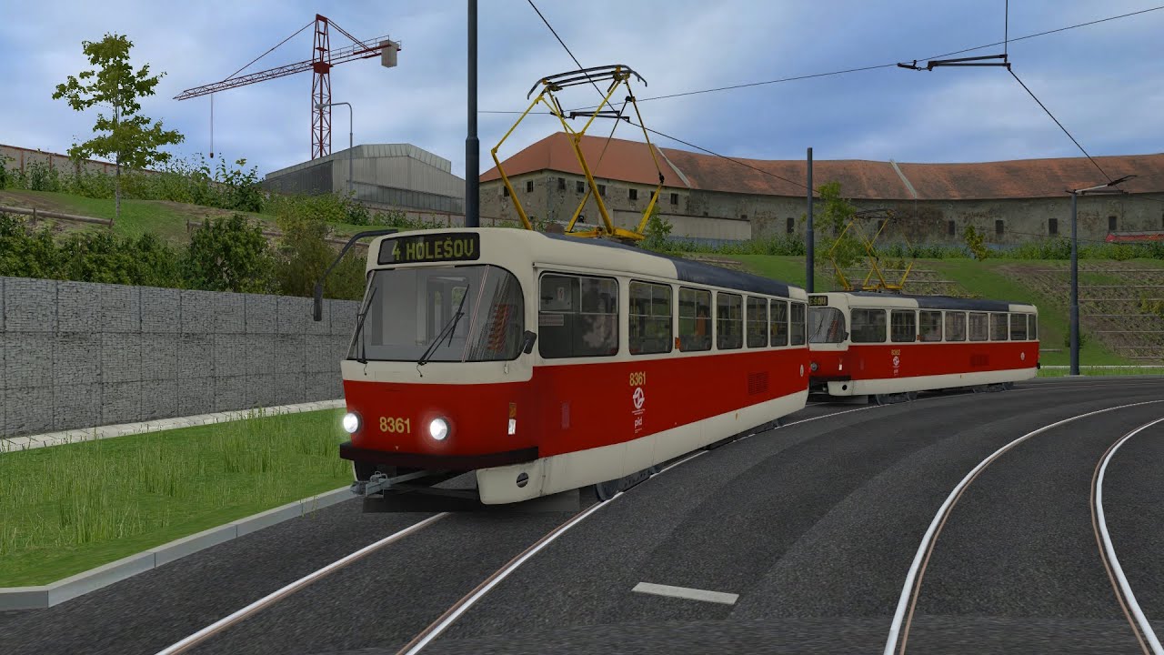 SIMT MHD -  Nov&aacute; Linka 4 ČKD Tatra T3R.P DPP #8361