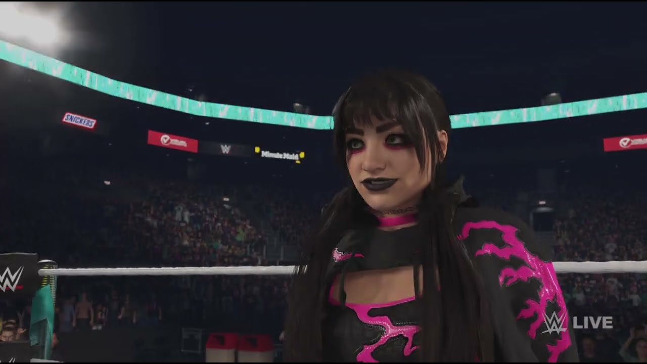 WWE 2K25 Tamina vs Tatum Paxley