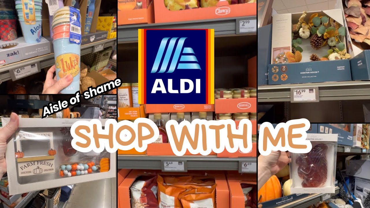 Aldi Isle of shame shop with me ￼