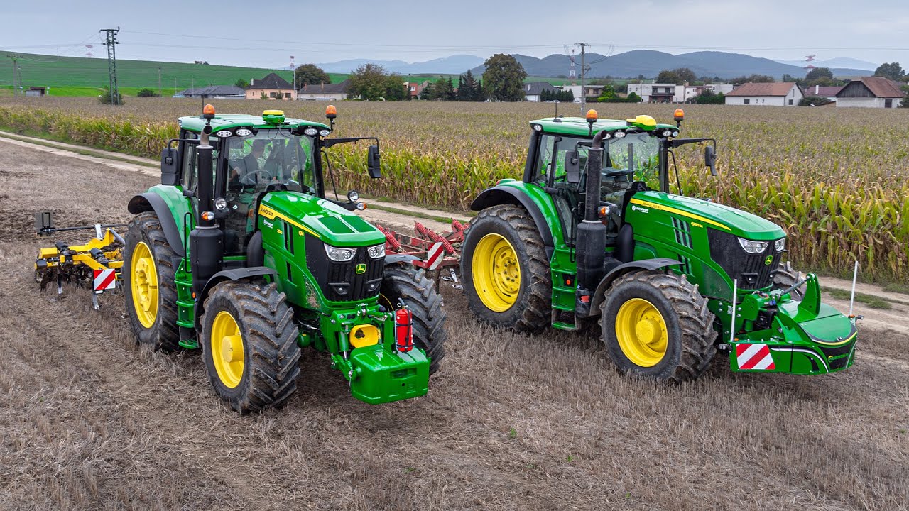 🟢 John Deere 6M 200 & 6195M 🔥 -  Bednar Fenix FN 3003 🟡