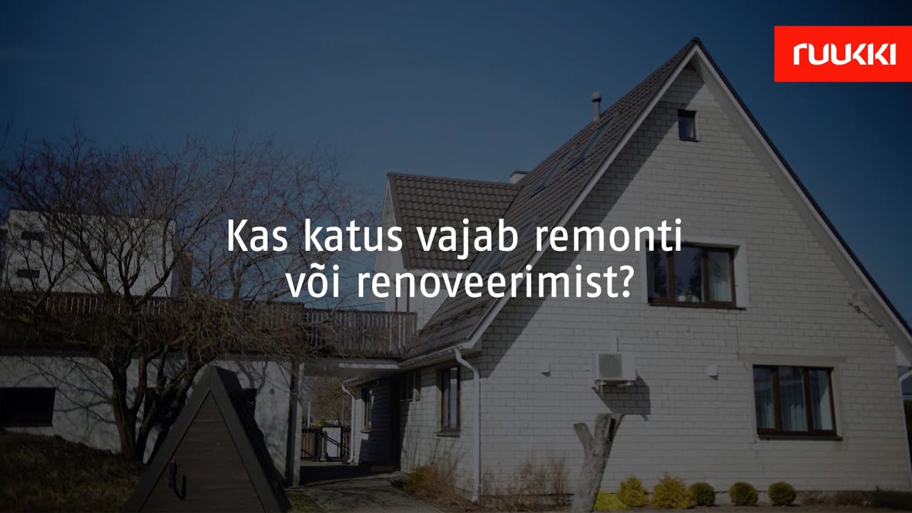 Ruukki Katuse ABC | Kas katuse remont või renoveerimine?