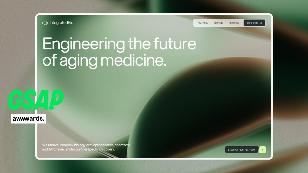 Build an Awwwards-Style Website Using HTML, CSS & GSAP | Modern Web Design Tutorial