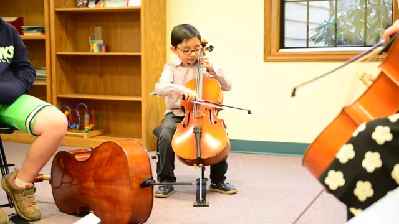 Suzuki Cello Book 1 Graduation (5yrs old)