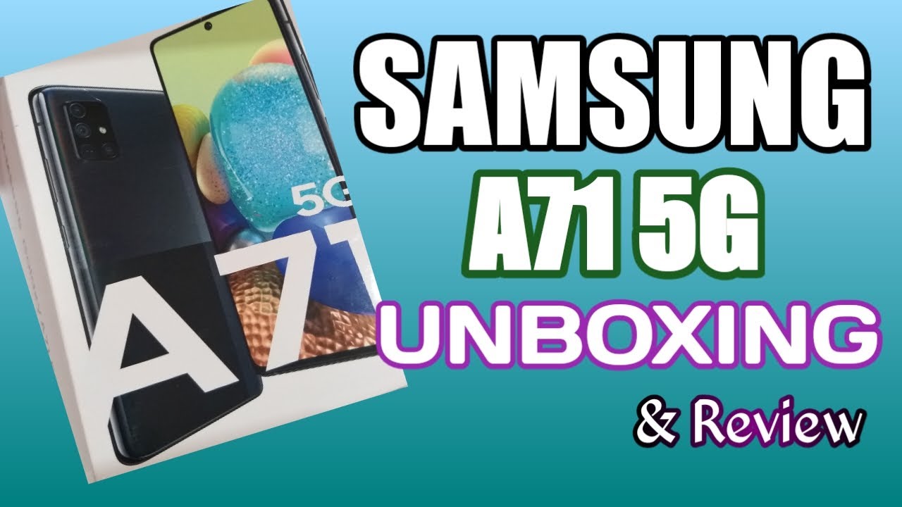 Samsung A71 5G unboxing || Samsung A71 5G review  || Samsung A71 5g  ||  DS world