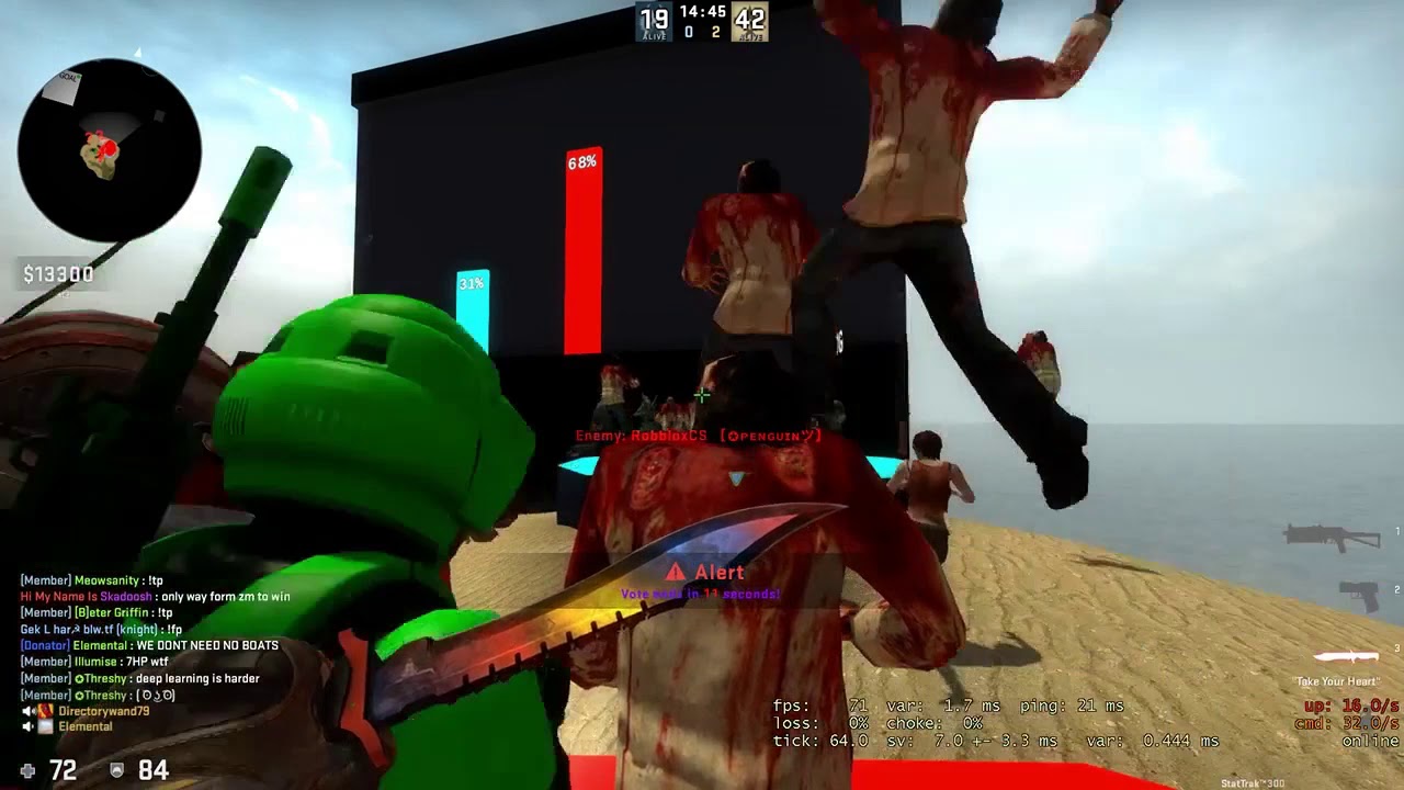 Playing CSGOZE with a controller