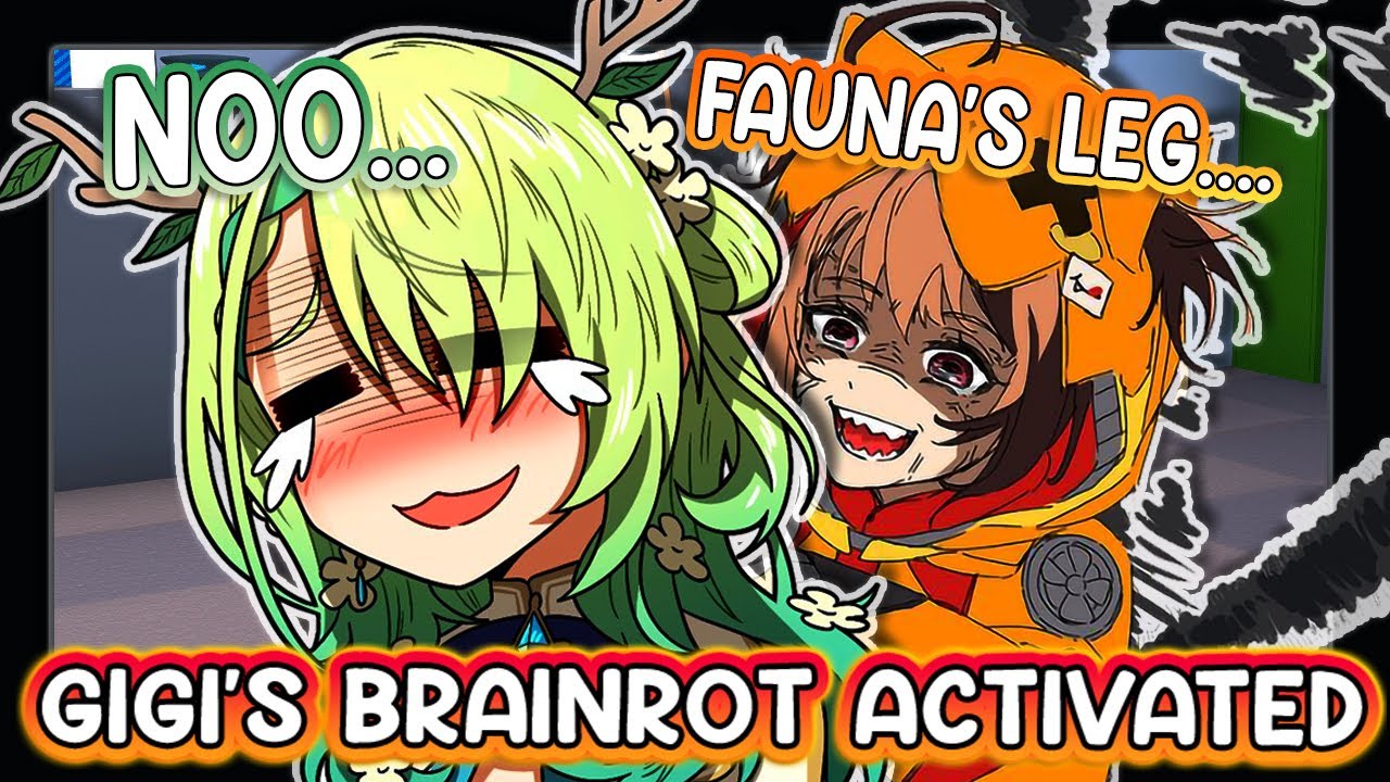 Gigi get wild idea for Fauna Fan art after found out Fauna on REDDIT