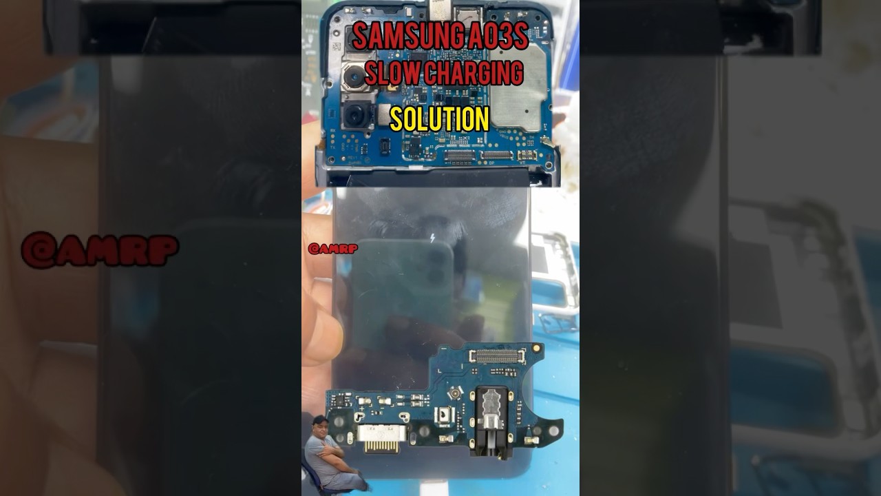 samsung A03s slow charging problem solution #smartphone #repair #india #russia #restorephone