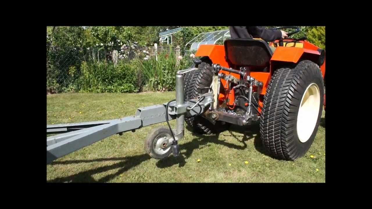 1980 CASE 444 garden tractor 3 point linkage hitch