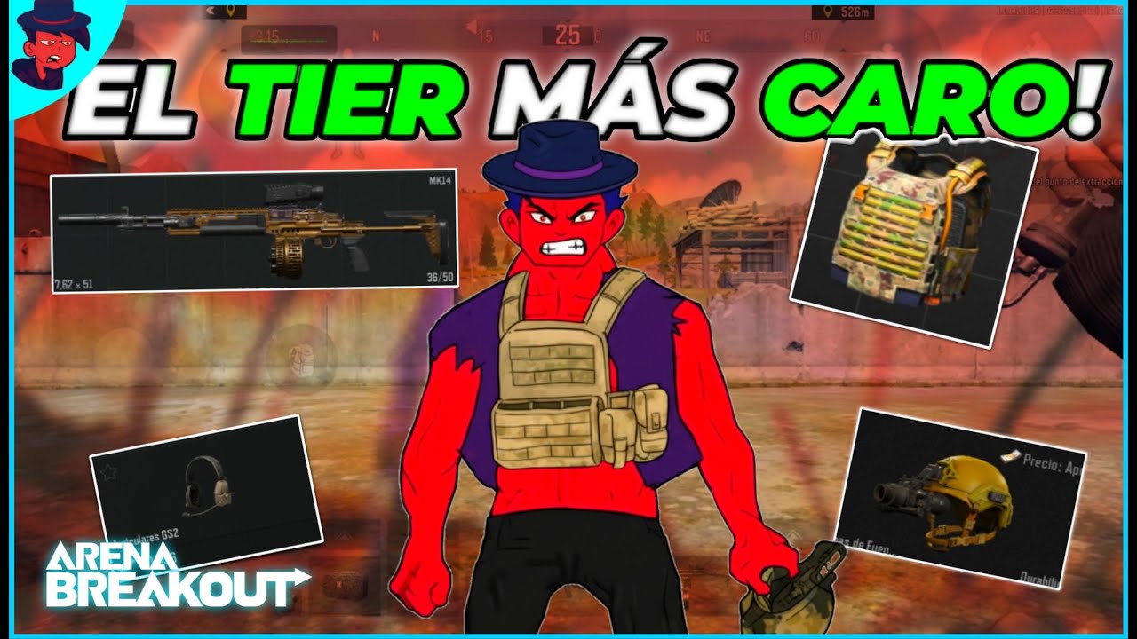 USE EL EQUIPAMIENTO MÁS CARO DE TODO ARENA BREAKOUT ¡LO PEOR QUE PUDE HACER 😭! SEASON 10 | Crinix