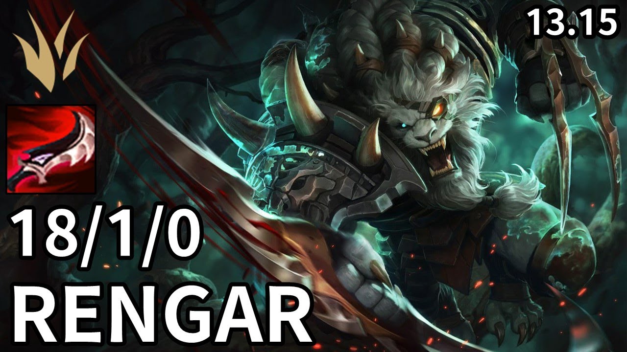 Rengar Jungle vs Ivern - EUW Master | Patch 13.15