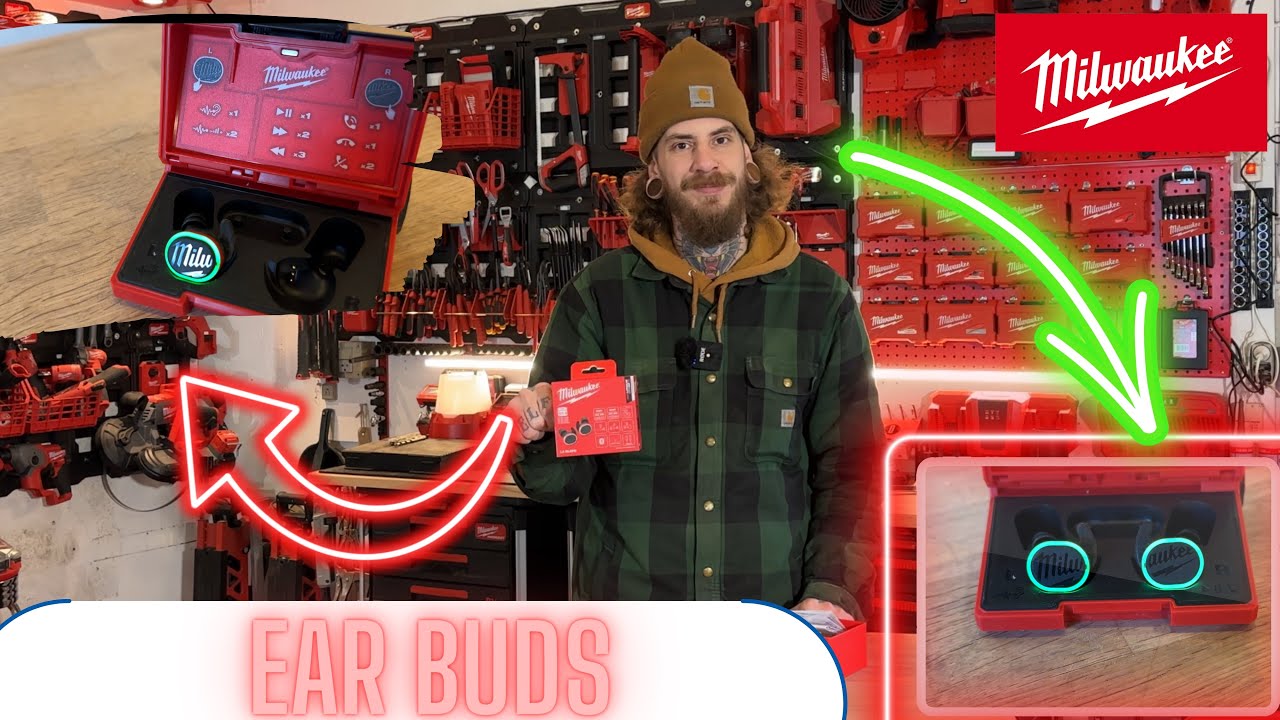 Milwaukee NEWS | Ear Buds | Høretelefoner | USB-C