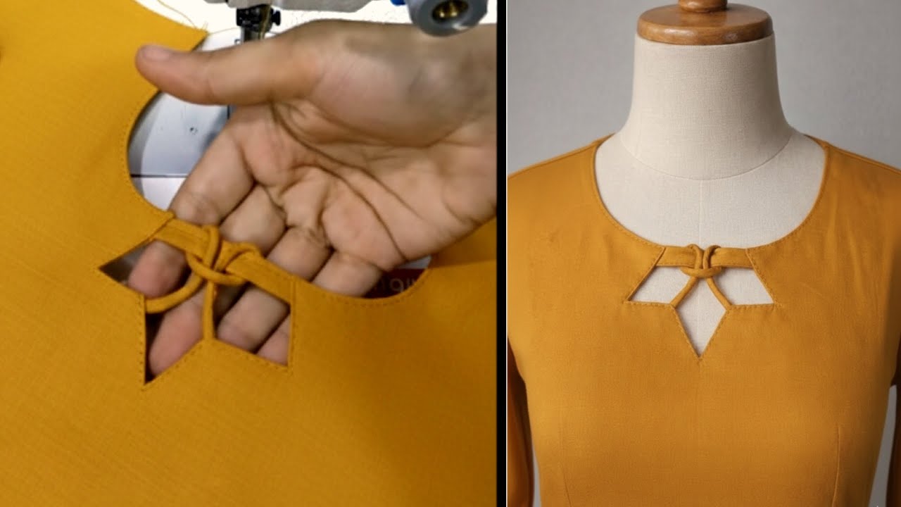 😯Plain Kurti Neck Design Stitching Step By Step For Beginners|Easy For Beginners 2026|amnakastudio 