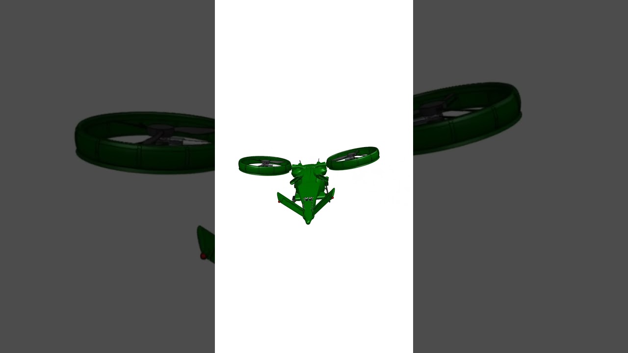 Aerospatiale Samson SA-2 - #rcproject #bicopter #cao #3dprinting