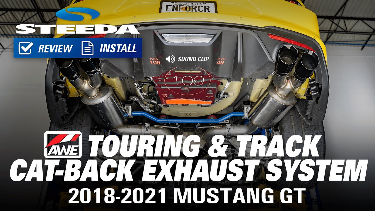 2018+ Mustang GT AWE Touring/Track Cat-Back Exhaust | Review, Install, & Sound Clips