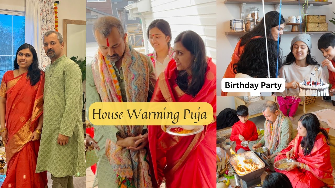Griha Pravesh Pooja / housewarming ceremony - Birthday Party - Special Day of our Life