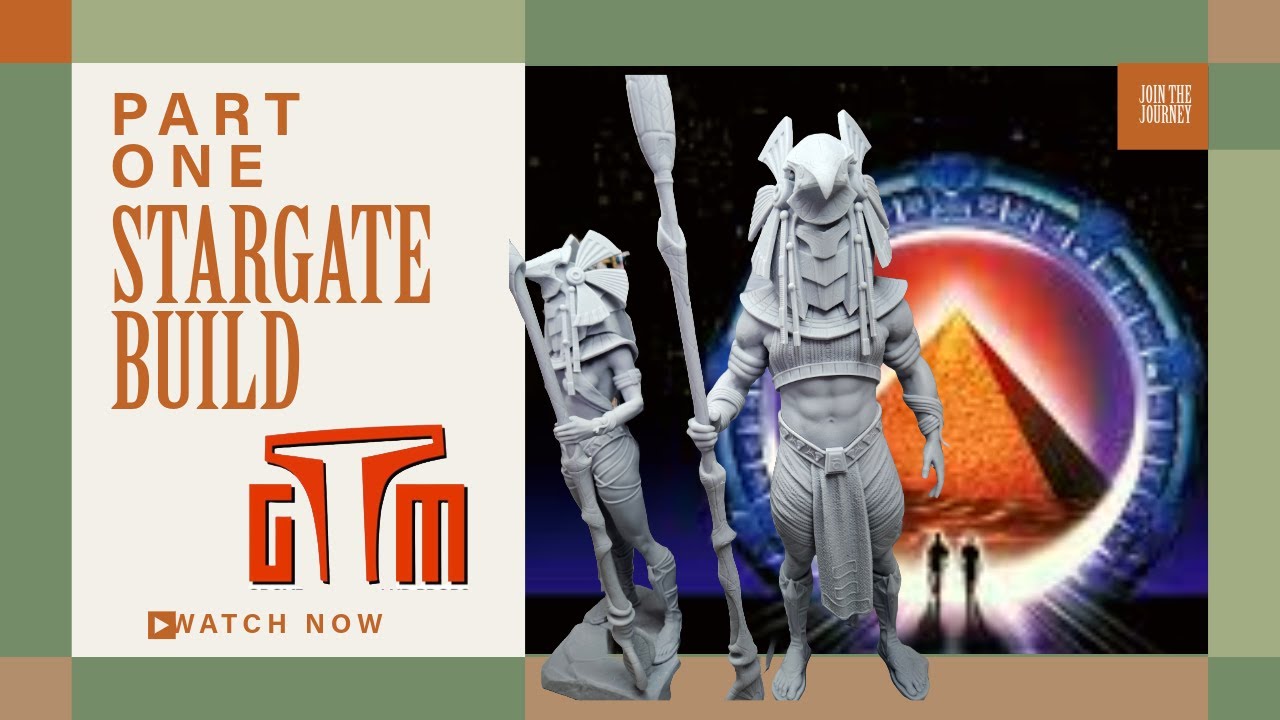 3d printed Stargate build part 1