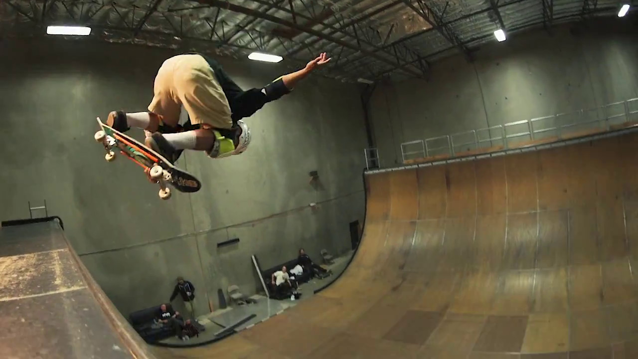 Steve Caballero skating vert for 187 Killer Pads