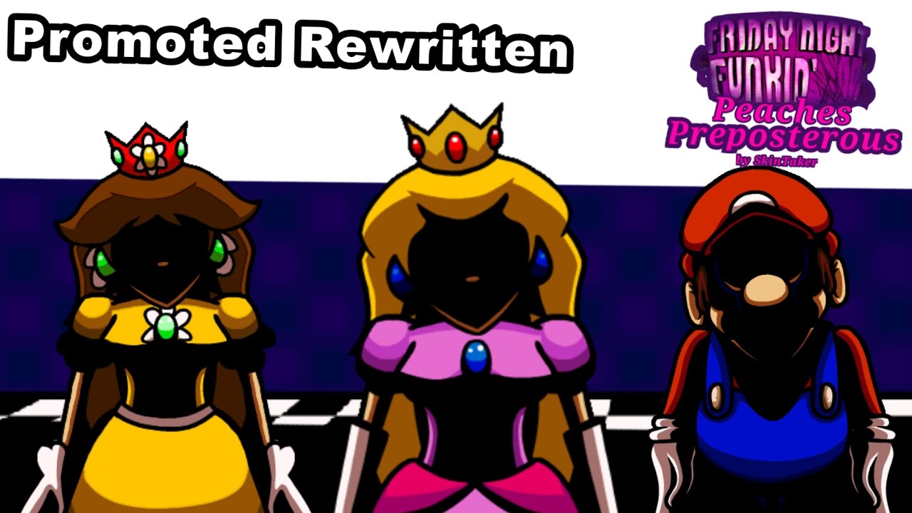 (Mario Madness) Promotion Rewritten But Princess Peach sings it (Peaches Preposterous)