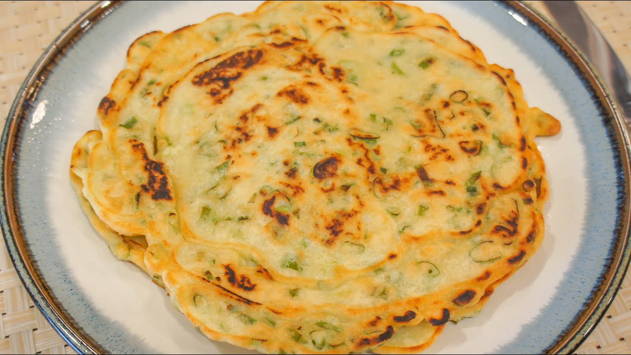 Gluten Free Scallion Pancake (無麩質蔥油餅)