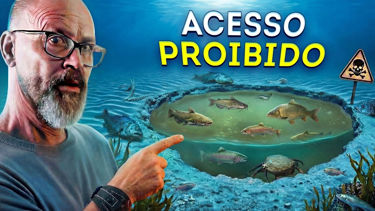 Existe um Lago DENTRO do Oceano (e ele não se mistura!)