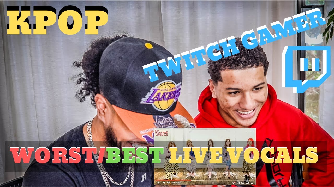 GURU AND KALIN KLIPZ REACTS TO KPOP WORST/BEST LIVE VOCALS