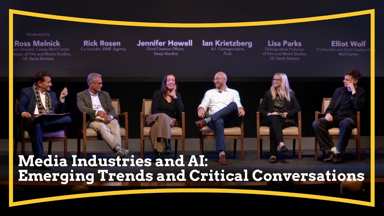 Media Industries and AI: Emerging Trends and Critical Conversations