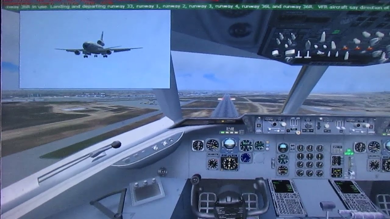 VARIG DC-10 LANDING AT MADRI FROM RIO AS RG 714 SP - Rio - Madri - Lisboa - Barcelona