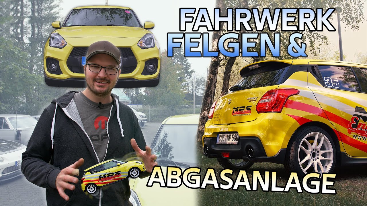 Suzuki Swift Sport - 185PS mit TÜV, Felgen, Fahrwerk & HKS AGA - MPS Engineering