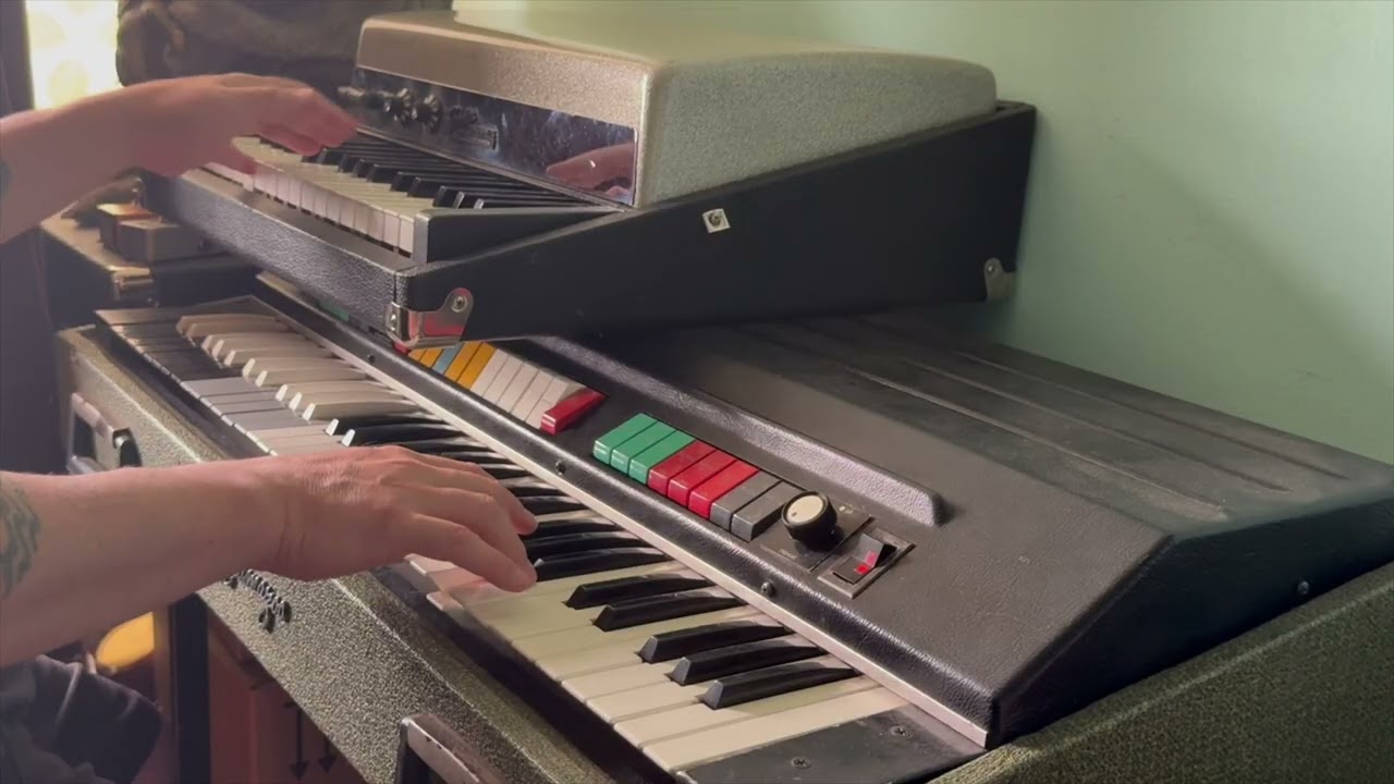 When the musics over  YES IM PLAYING !   its me !#organ #music #thedoors #tributeband
