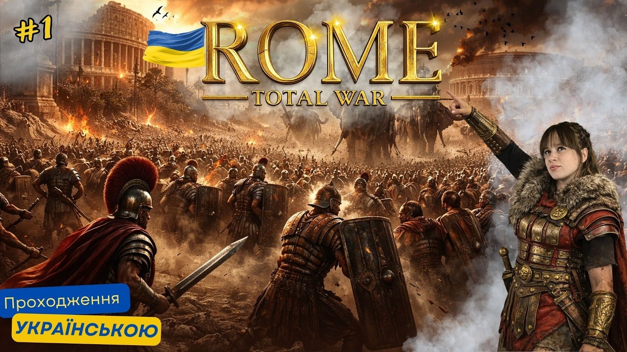 Rome: Total War. Знайомство з грою. Частина 1