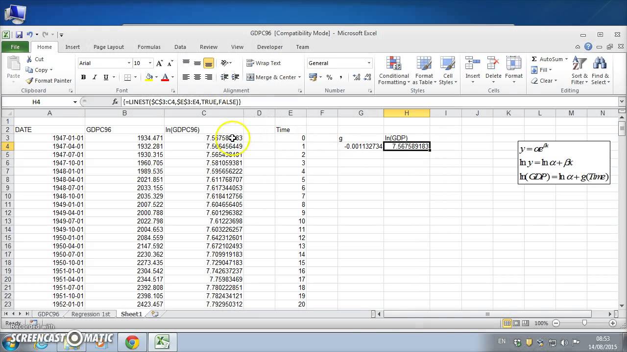 Growth Gap estimation and Taylor Rule 2
