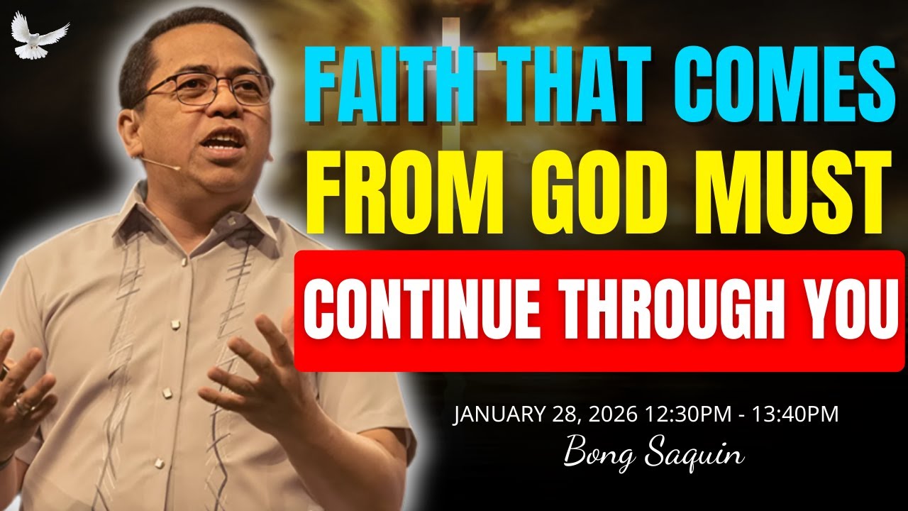 Saving Faith That Is Passed On | A Living Faith That Obeys God | Bong Saquing Sermon