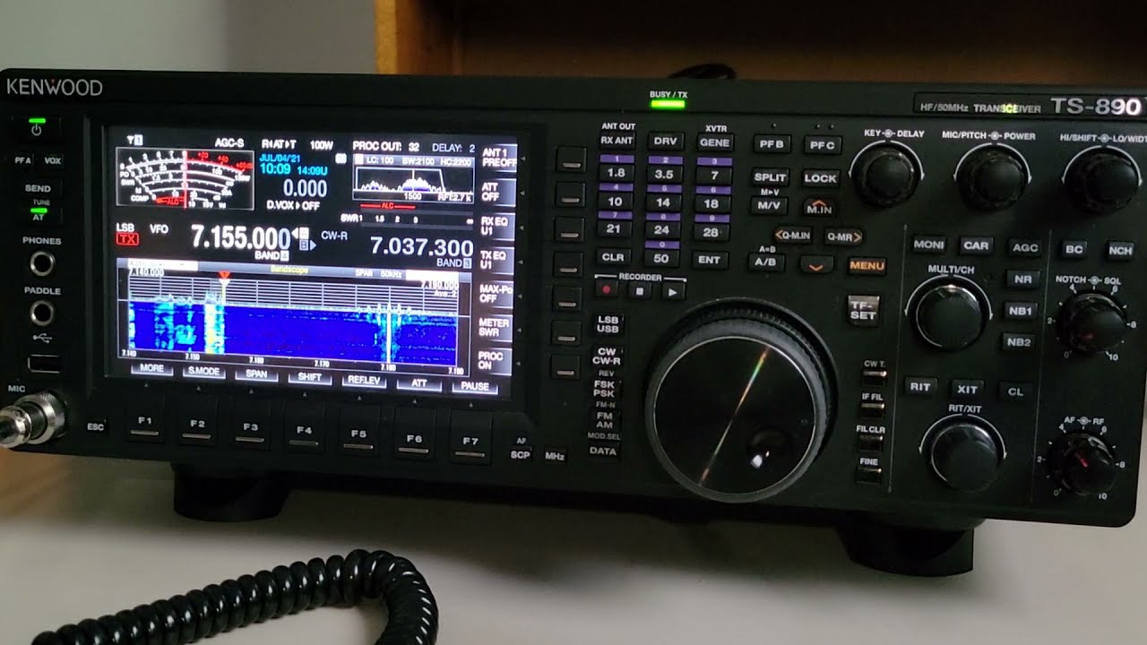 QSO с W8KL на TS-890