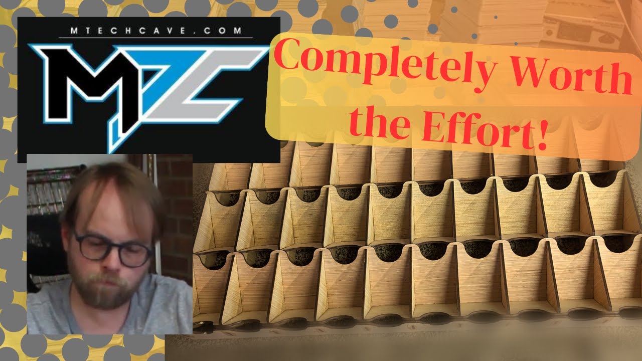 MTech Cave Sent Me Laser-Cut Wooden Trading Card Accessories!