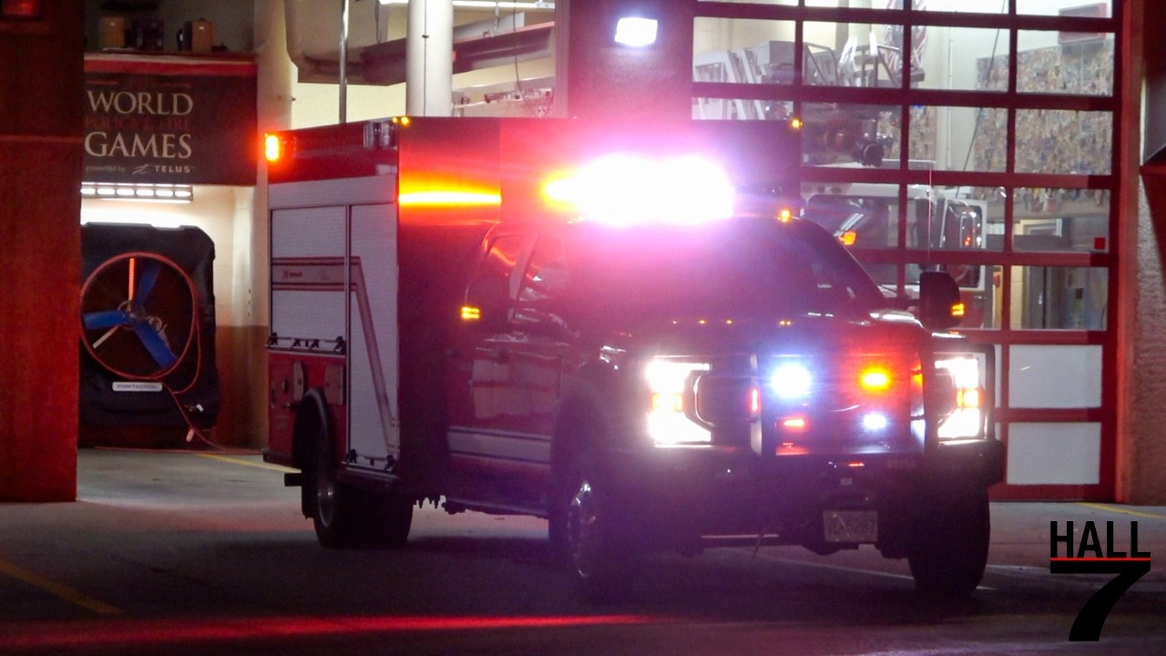 Vancouver Fire Rescue Services - Wildland 7 Responding