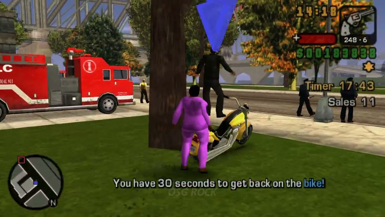 Grand Theft Auto: Liberty City Stories PSP Walkthrough Part 35: Bike Salesman