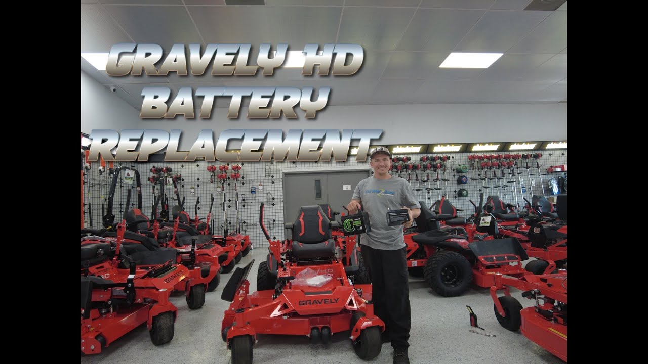 Upgrade Your Gravely HD with This Easy U1L Battery Install! ⚡🔋