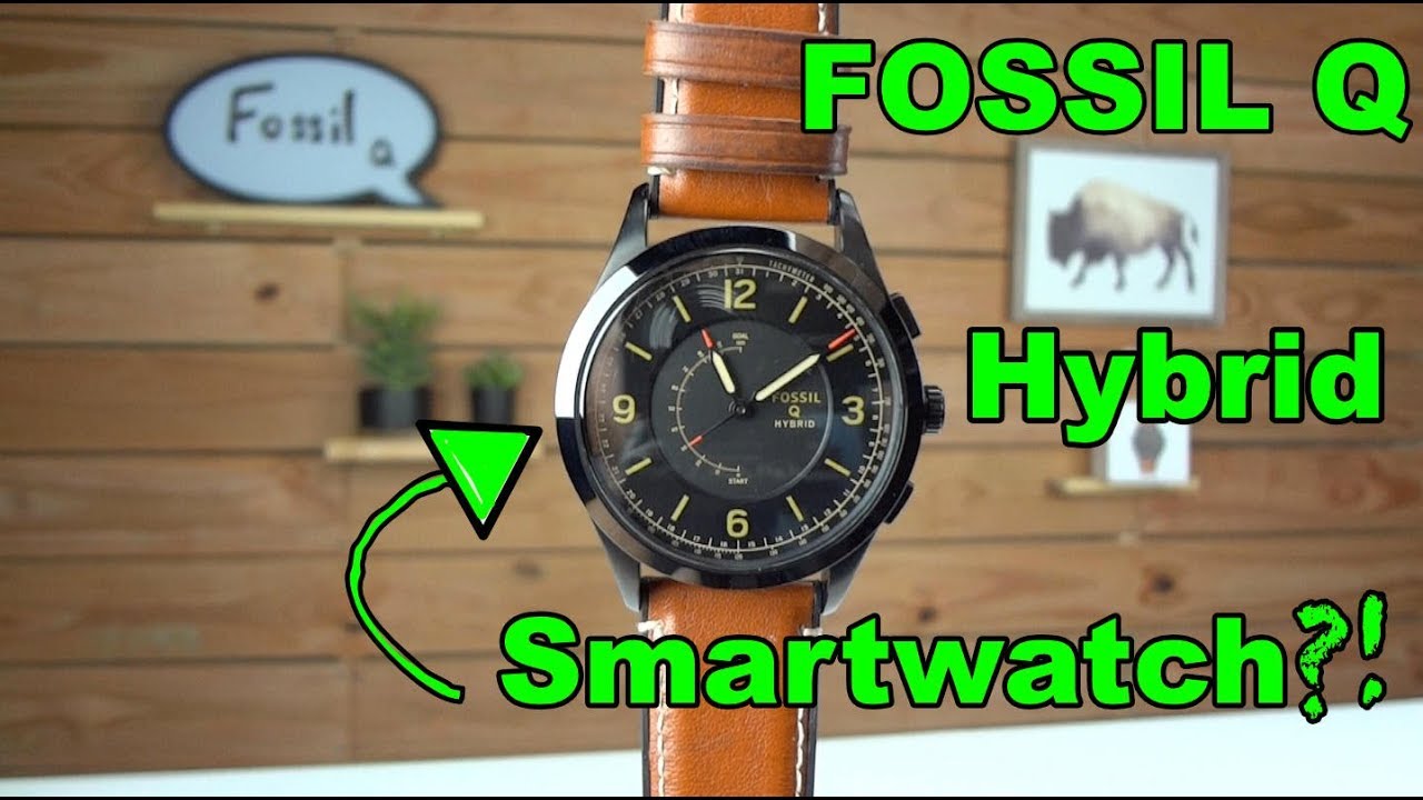 Fossil Q Hybrid Smartwatch Review!!!