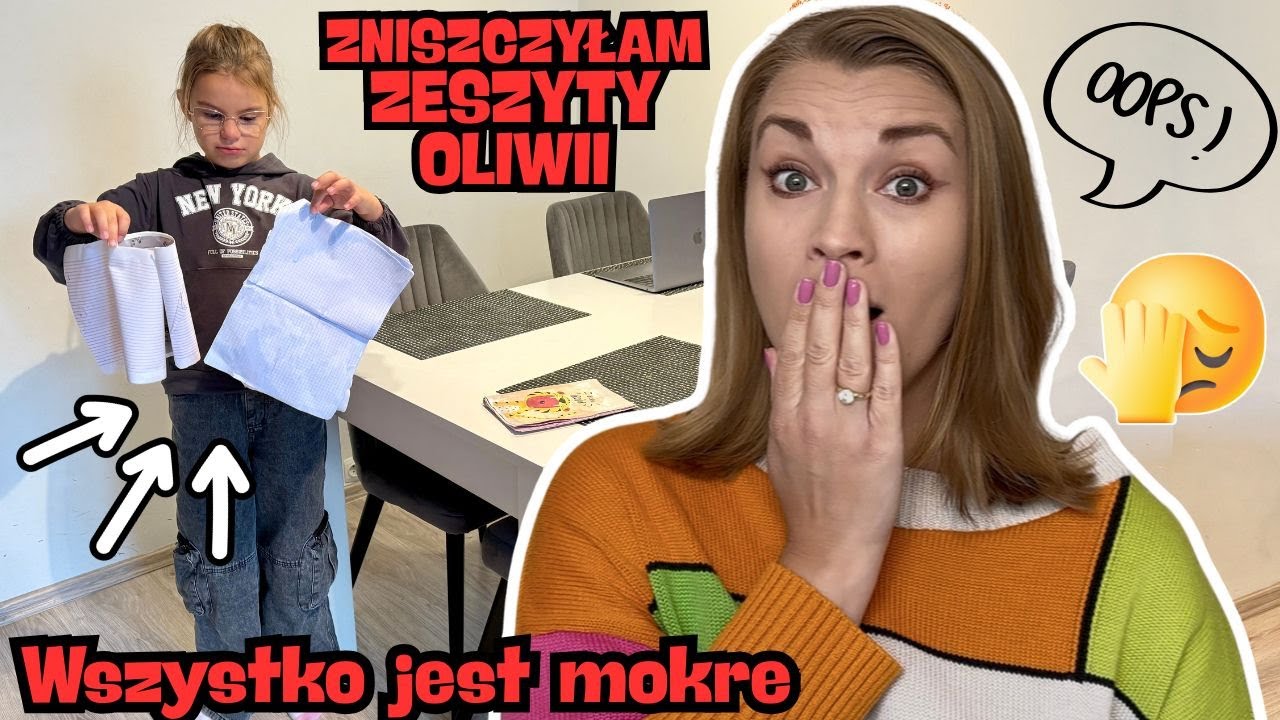 Wszystkie zeszyty są zniszczone😱 Co teraz? Jaka przyszłość czeka Oliwię?💖