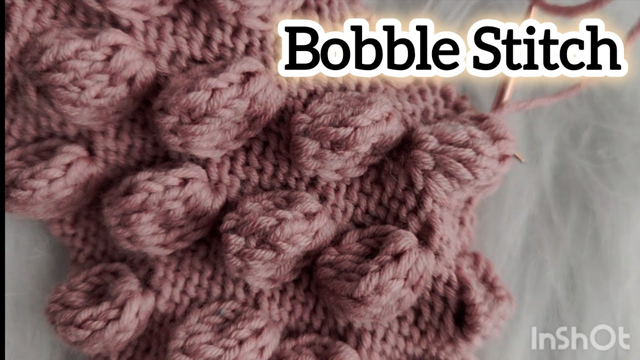 This Bobble Stitch Will Transform Your Knitting! (Easy Tutorial)🔥✨